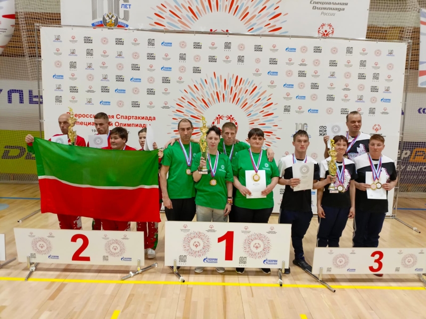 Сборная Забайкалья стала бронзовым призёром специальной олимпиады России по бочче в Санкт-Петербурге 